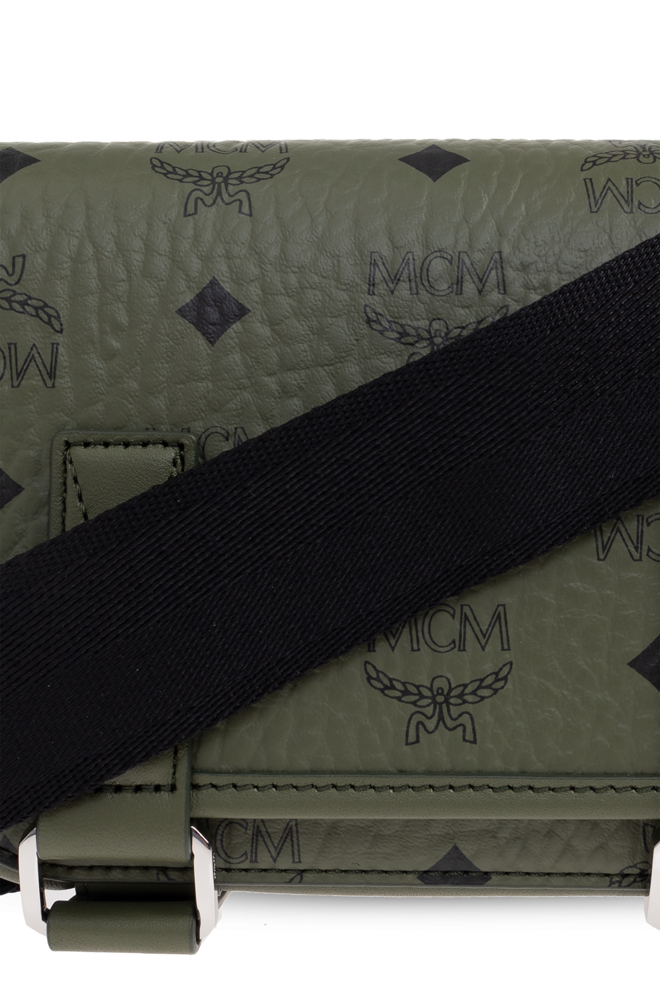 ショルダーバッグ・ポシェット MCM SHOULDER BAG (MWSCSXT02 CO) Green Shoulder bag with logo MCM - Vitkac France
